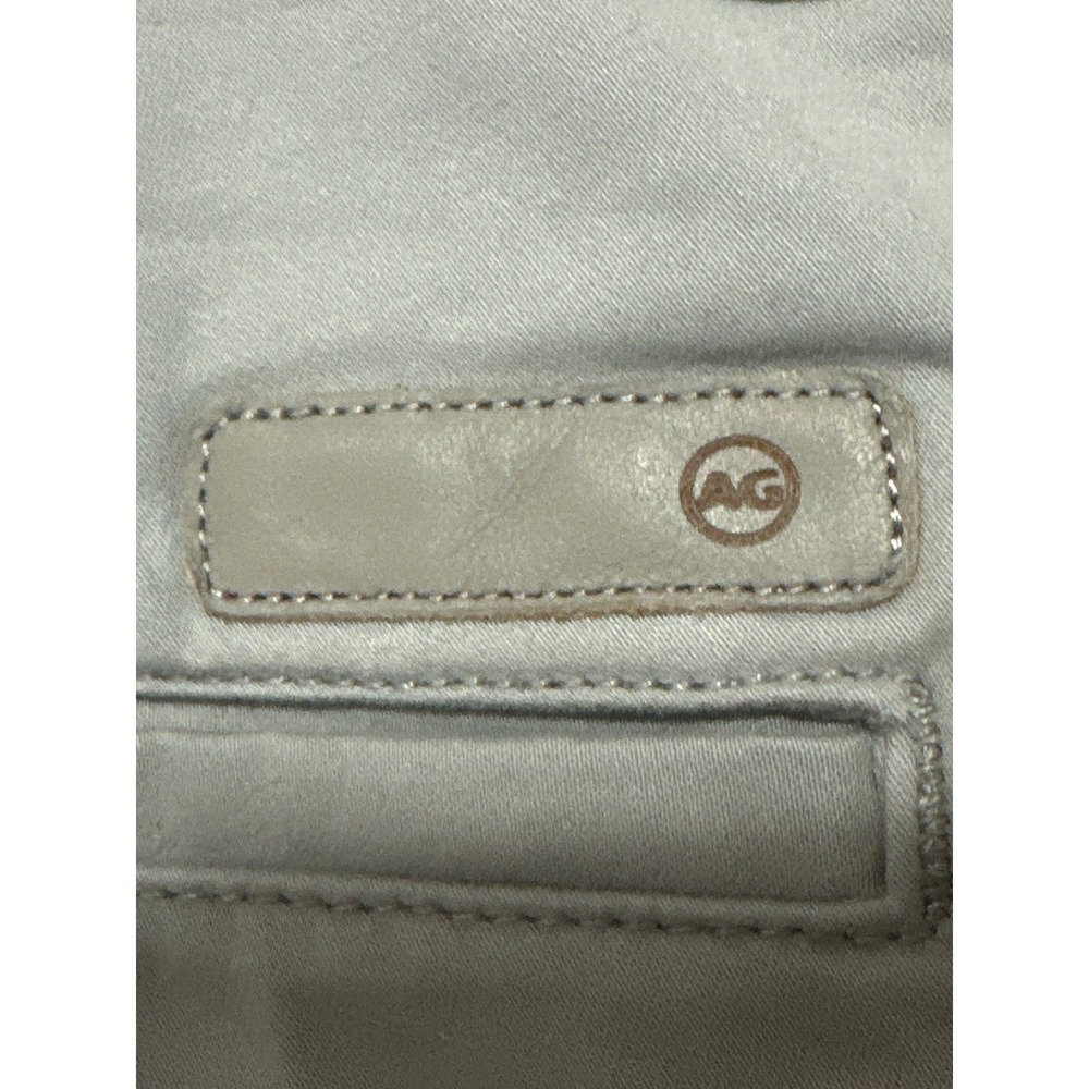 AG Adriano Goldschmied Cipher Slim Fit Shorts Mens Gray Cotton Blend Size 36 - Picture 4 of 11